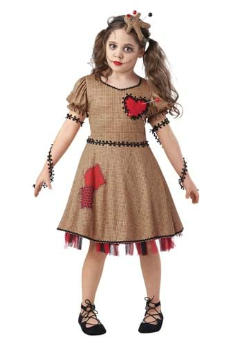 Girls Classic Voodoo Doll Costume