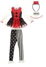 Kid's Creepy Vintage Clown Costume Alt 8