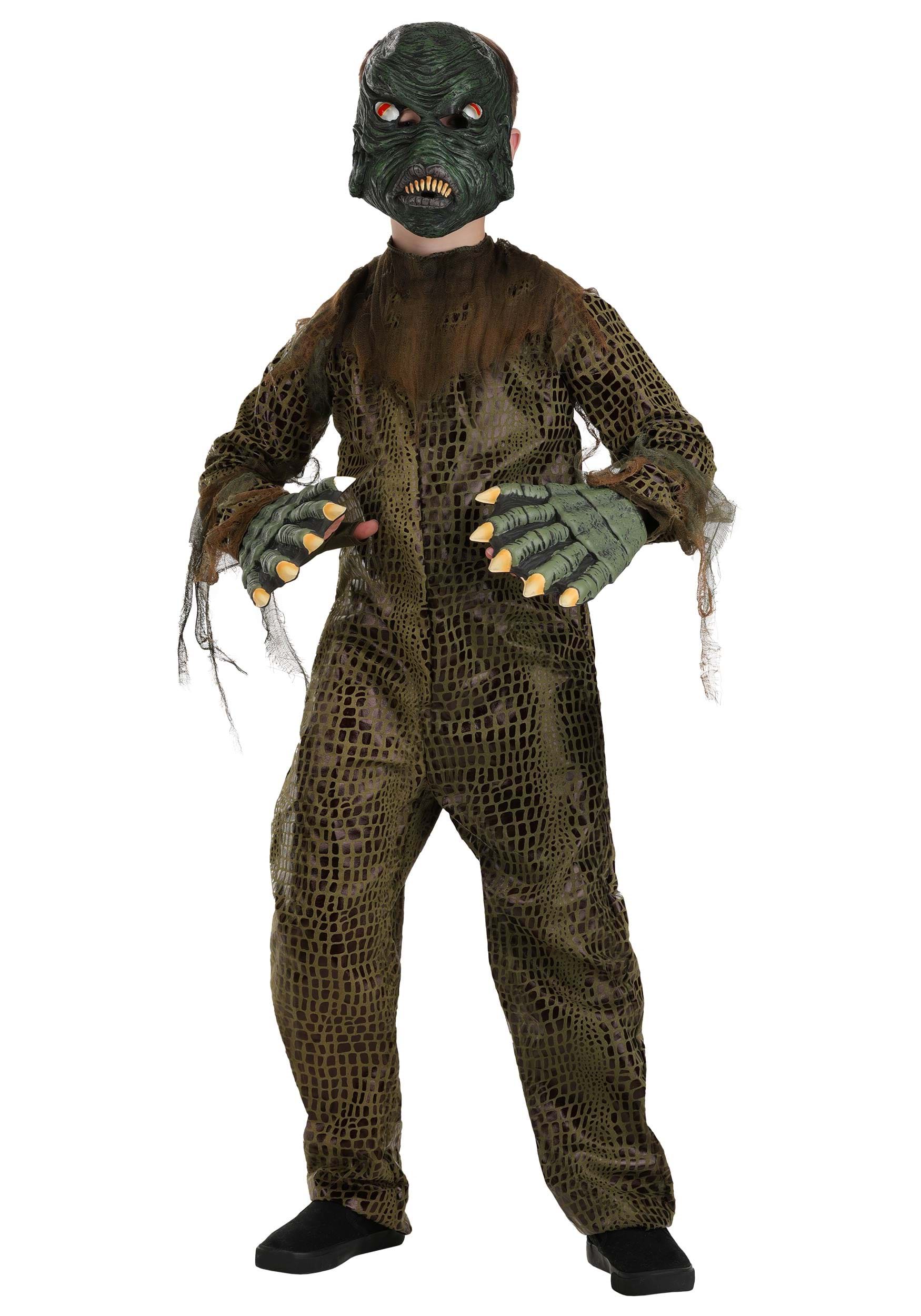 Swamp Monster Kid's Costume | Scary Monster Costumes