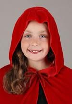 Kid's Red Velveteen Cape Alt 3