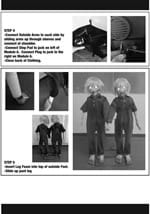 4FT Creepy Twin Boys Animatronic Decoration Alt 9
