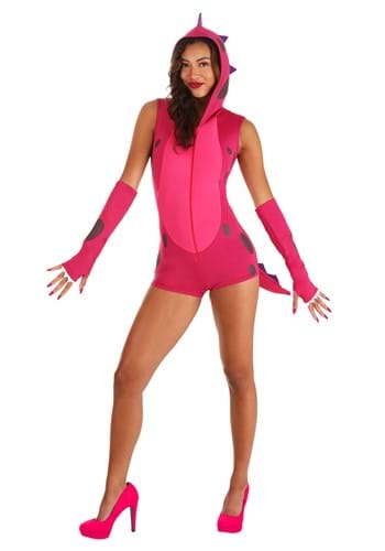 Womens Sexy Dino Costume Romper