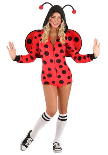 Women's Ladybug Costume Romper