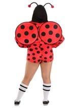 Plus Size Women's Ladybug Costume Romper Alt 1
