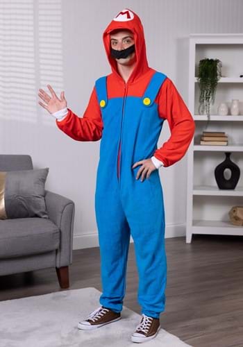 Mario Unisex Microfleece Union Suit Lifestyle UPD