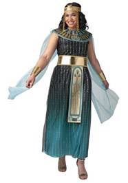 Women s Teal Cleopatra Costume Adult Egyptian Costumes Women s Teal Cleopatra Costume Adult Egyptian Costumes