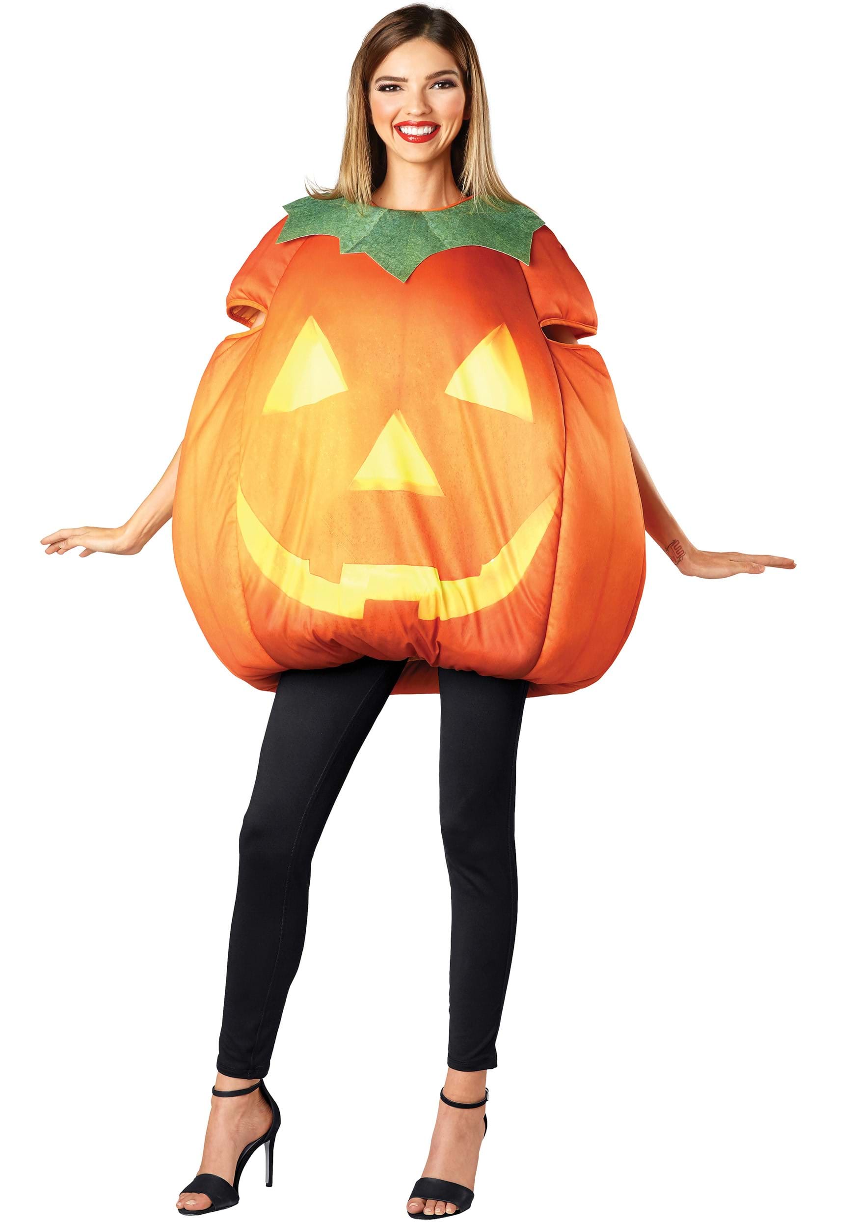 Fall Pumpkin Adult Costume