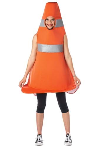 Adult Traffic Cone Costume-update
