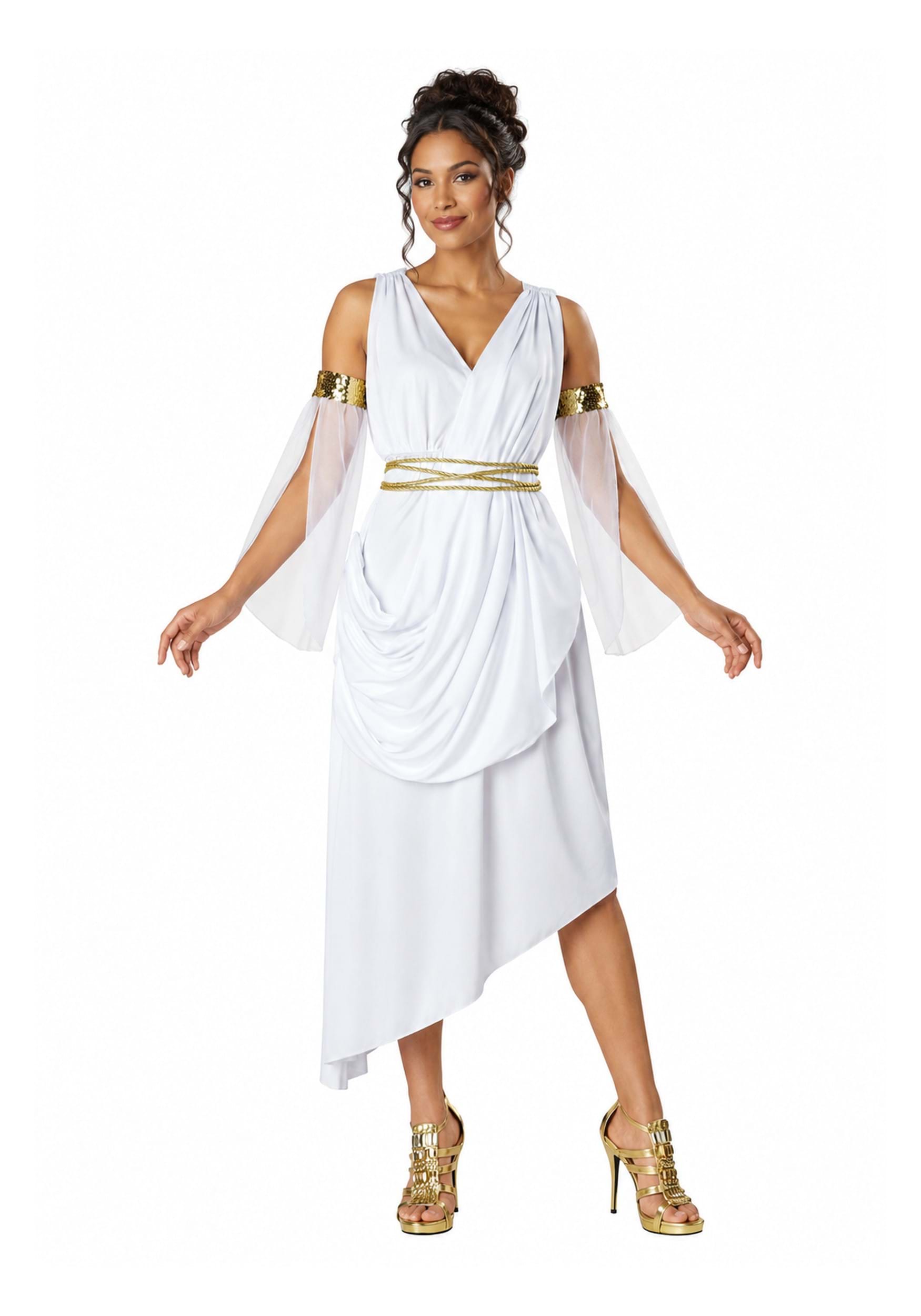Ancient Women's Greek Goddess Costume | Historical Costumes