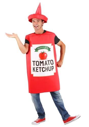 Adult Ketchup Costume Kit-1