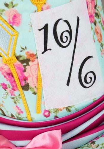 Mad Hatter Floral Treat Bag | Halloween Candy Bags