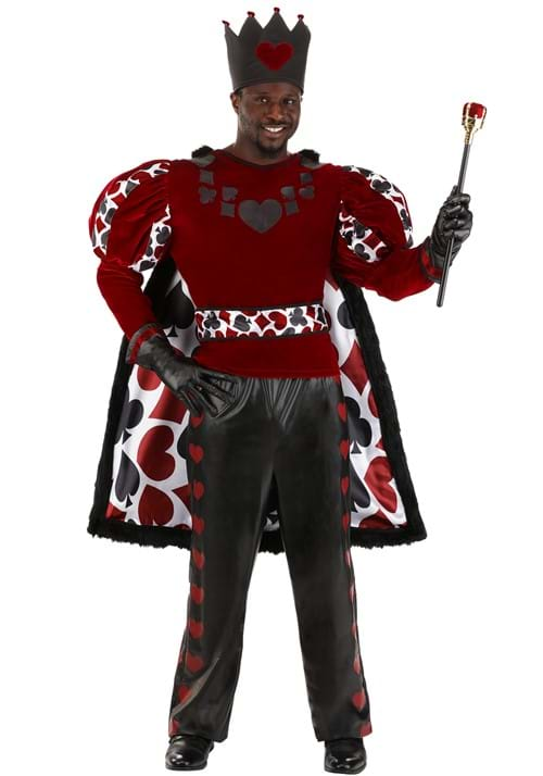 Adult Dark King of Hearts Costume | Storybook Costumes