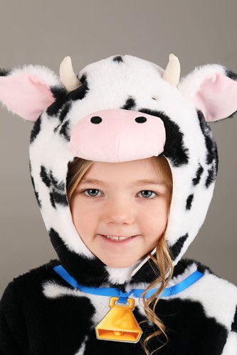 Deluxe Plush Spotted Cow Toddler Costume | Kid's Animal Costumes