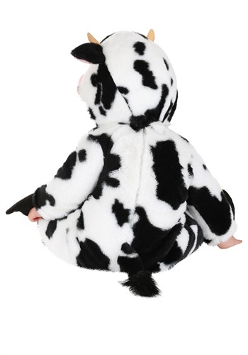 Deluxe Infant Plush Spotted Cow Costume | Infant Animal Costumes