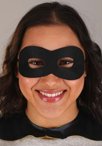 Adult Superhero Black and Yellow Costume Cape Set | Superhero Accessories