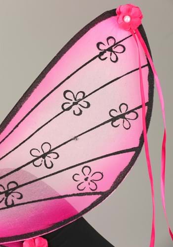 Pink Floral Adult Costume Wings | Fairy Costume Accessories