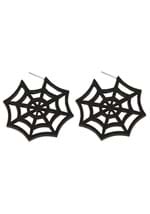 Spiderweb Hoop Earrings Alt 1