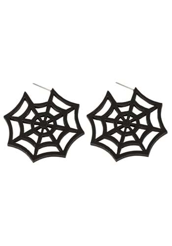 Spiderweb Hoop Earrings