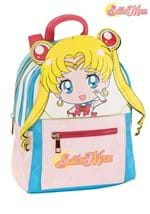 Sailor Moon Face Pink Blue Backpack Alt 1