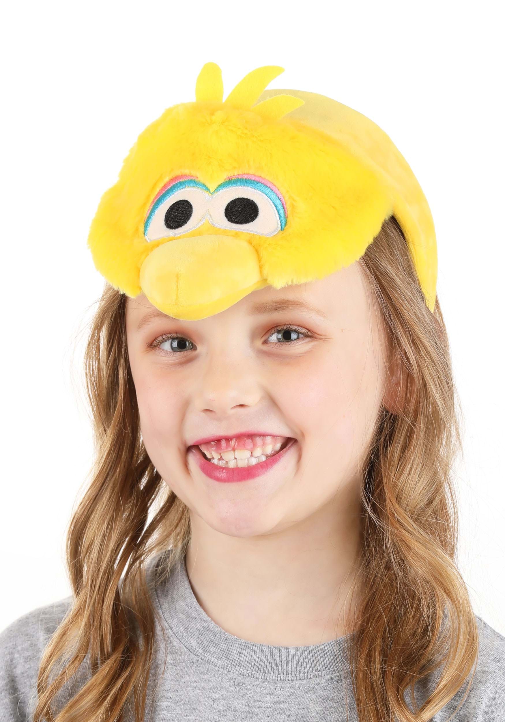 Big Bird Face Headband Costume