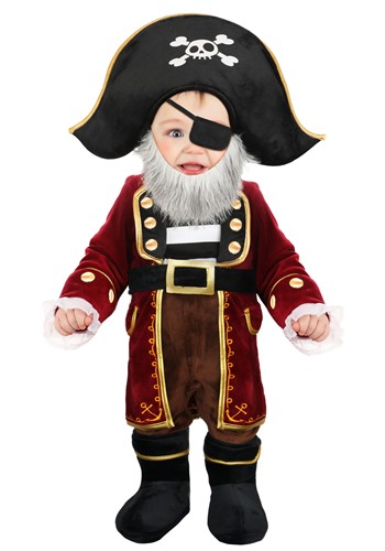 Infant Captain Cutie Pirate Costume for Boys | Infant Pirate Costumes