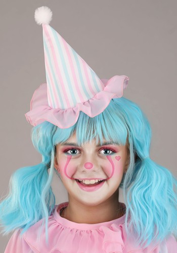 Pastel Pom Pom Clown Girl's Costume | Clown Costumes