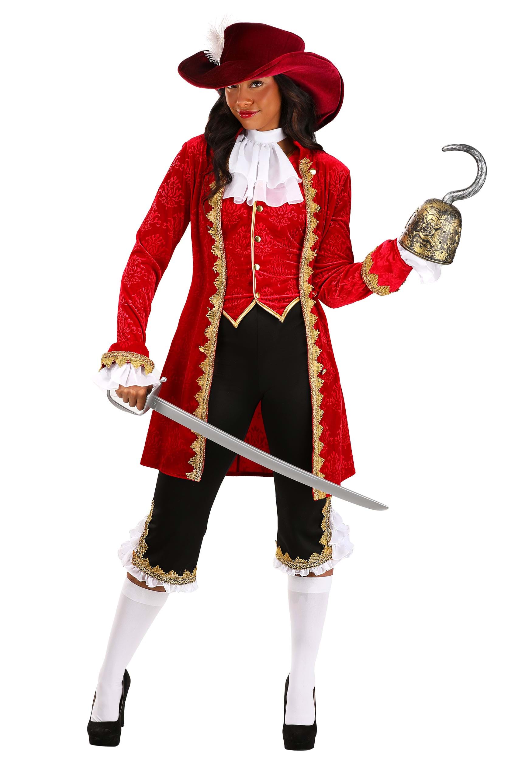 Women's Deluxe Captain Hook Costume