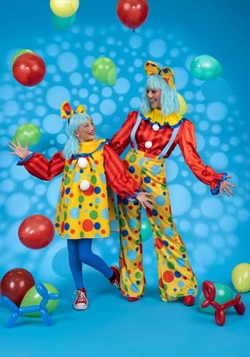 Kid's Posh Polka Dot Clown Costume | Clown Costumes