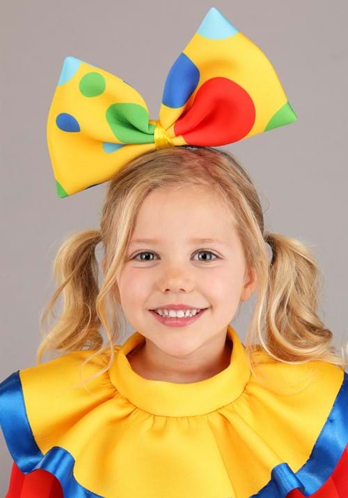 Toddler Posh Polka Dot Clown Costume Kid's Clown Costumes