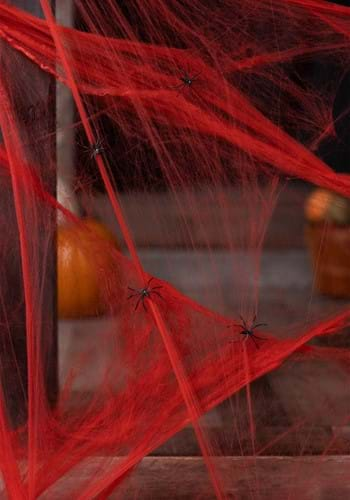 Red Spider Web Decoration