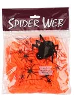 Orange Spider Web Decoration Alt 1