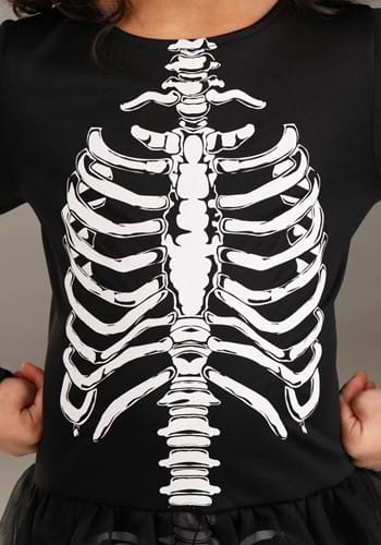 Girl's Lil Miss Skeleton Costume | Skeleton Costumes