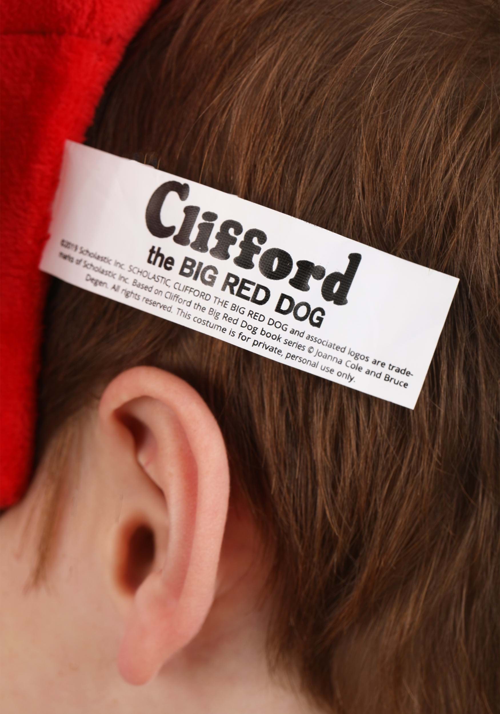 Clifford Face Headband Costume