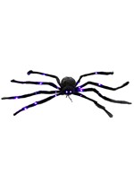 Purple Light Up Spider Decoration Alt 1