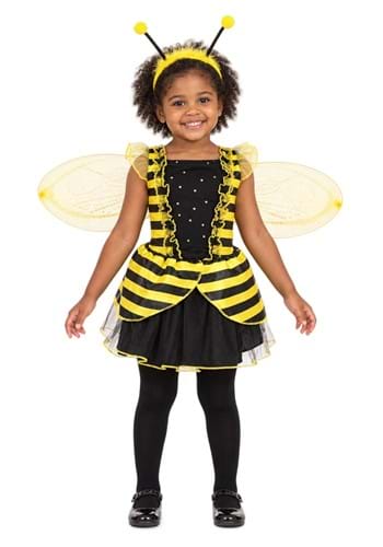 Girls Lil Bee Toddler Costume Dress New Main