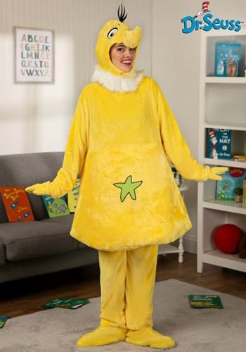 Adult Dr Seuss Star Bellied Sneetch Costume