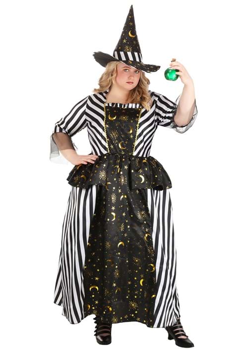 Plus Size Adult Rococo Witch Costume