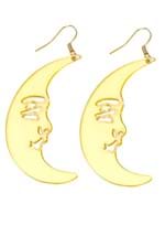 Crescent Moon Earrings Alt 1