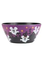 DIS MICKEY TOSSED GHOST BLACK BAMBOO SALAD BOWL Alt 2