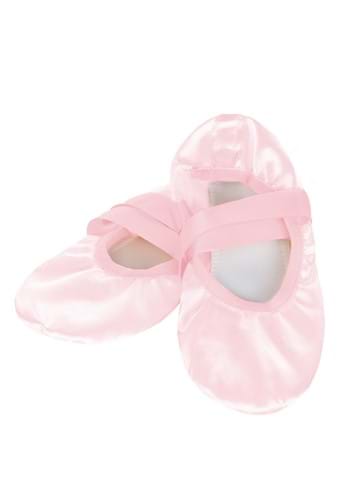 Faux Satin Ballet Costume Slipper for Women | Costume Shoes