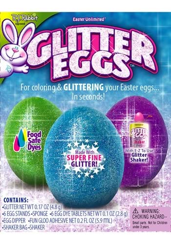 Glitter Egg Decorating Kit