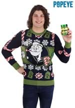 Popeye Ugly Christmas Adult Sweater Alt 2