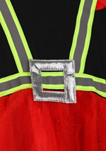 Toddler Frilly Firefighter Costume Dress Alt 3