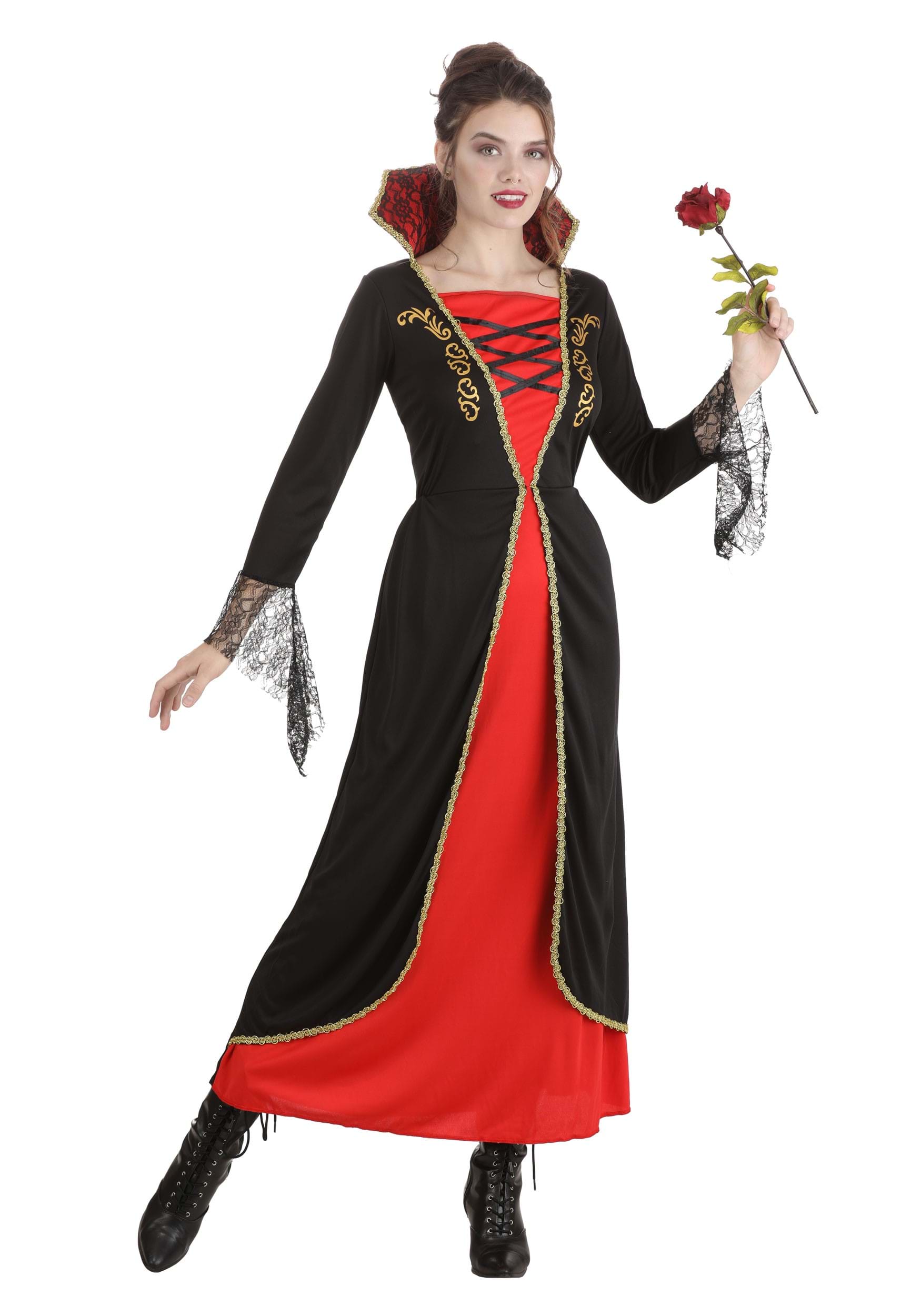 Classic Vampire Costume Dress for Women | Vampire Costumes