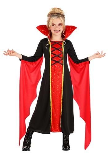 Girls Queen Vampire Costume