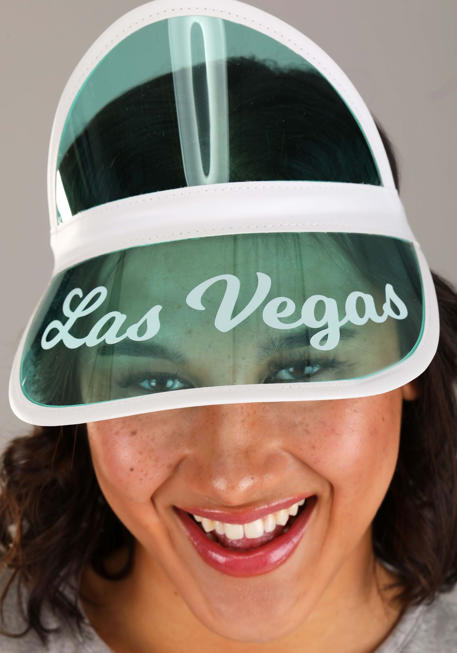 Las Vegas Green Visor Accessory