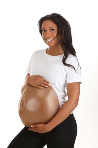 Pregnant Belly Dark