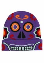Day of the Dead Knit Hat Alt 3