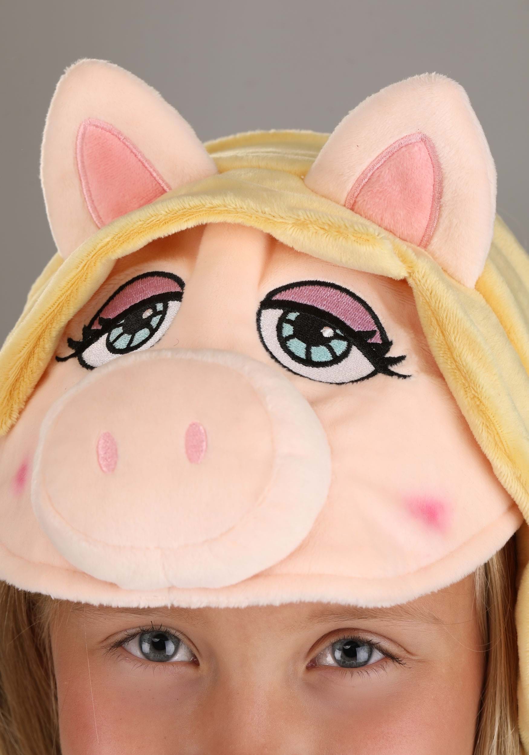 Miss Piggy Face Headband Costume
