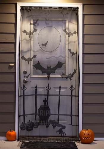 7FT Batty Belfry Door Curtain Halloween Decoration | Door Decorations